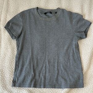 Gray Short Sleeve T-Shirt